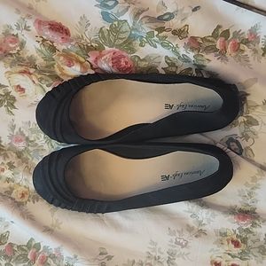 American Eagle Size 7 1/2 Black Dress Shoes